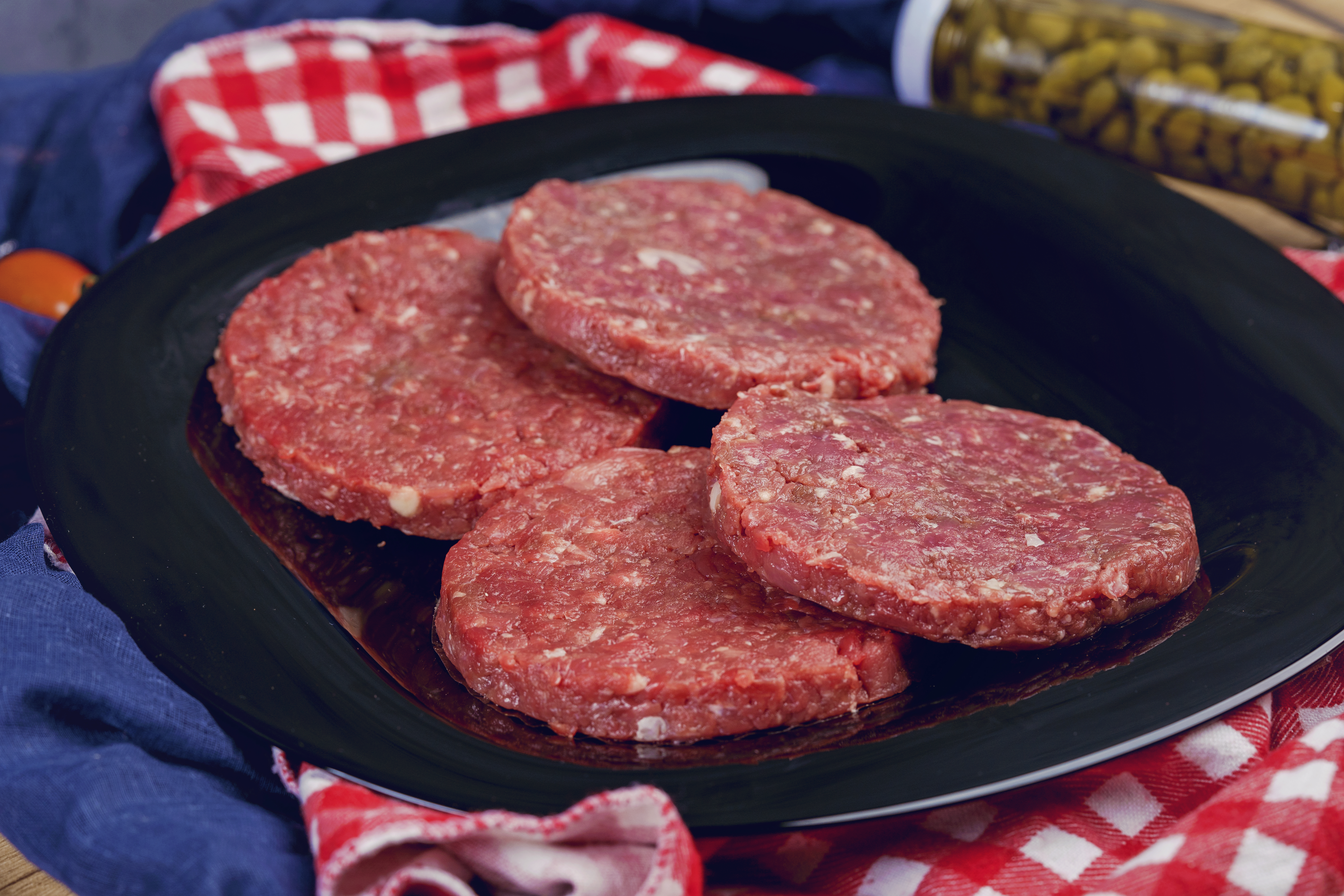 Beef Dhania Burger Patties