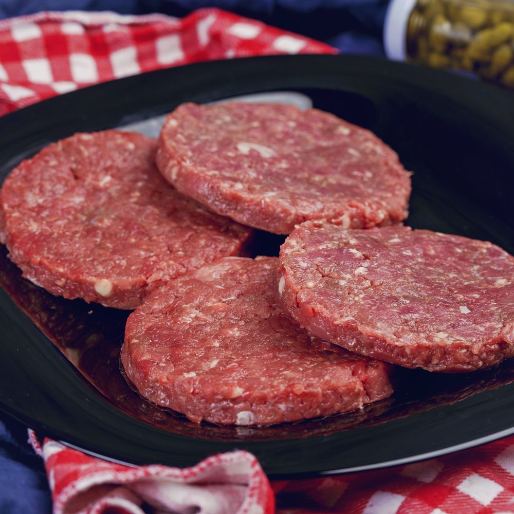 Beef Dhania Burger Patties