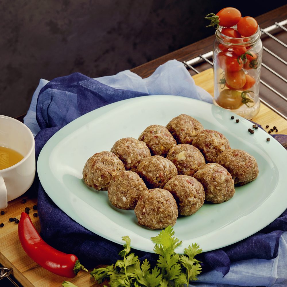 Beef & Onion Meatballs