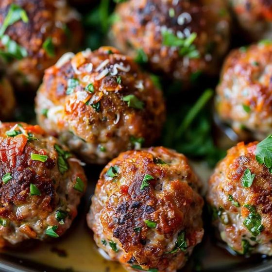 Beef & Onion Meatballs